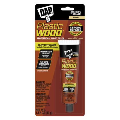 Plastic wood solvent squeeze tube